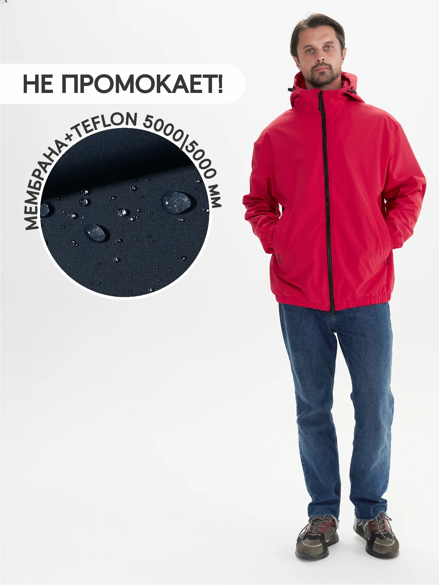 Куртка ветрозащитная мужская TRF14-307