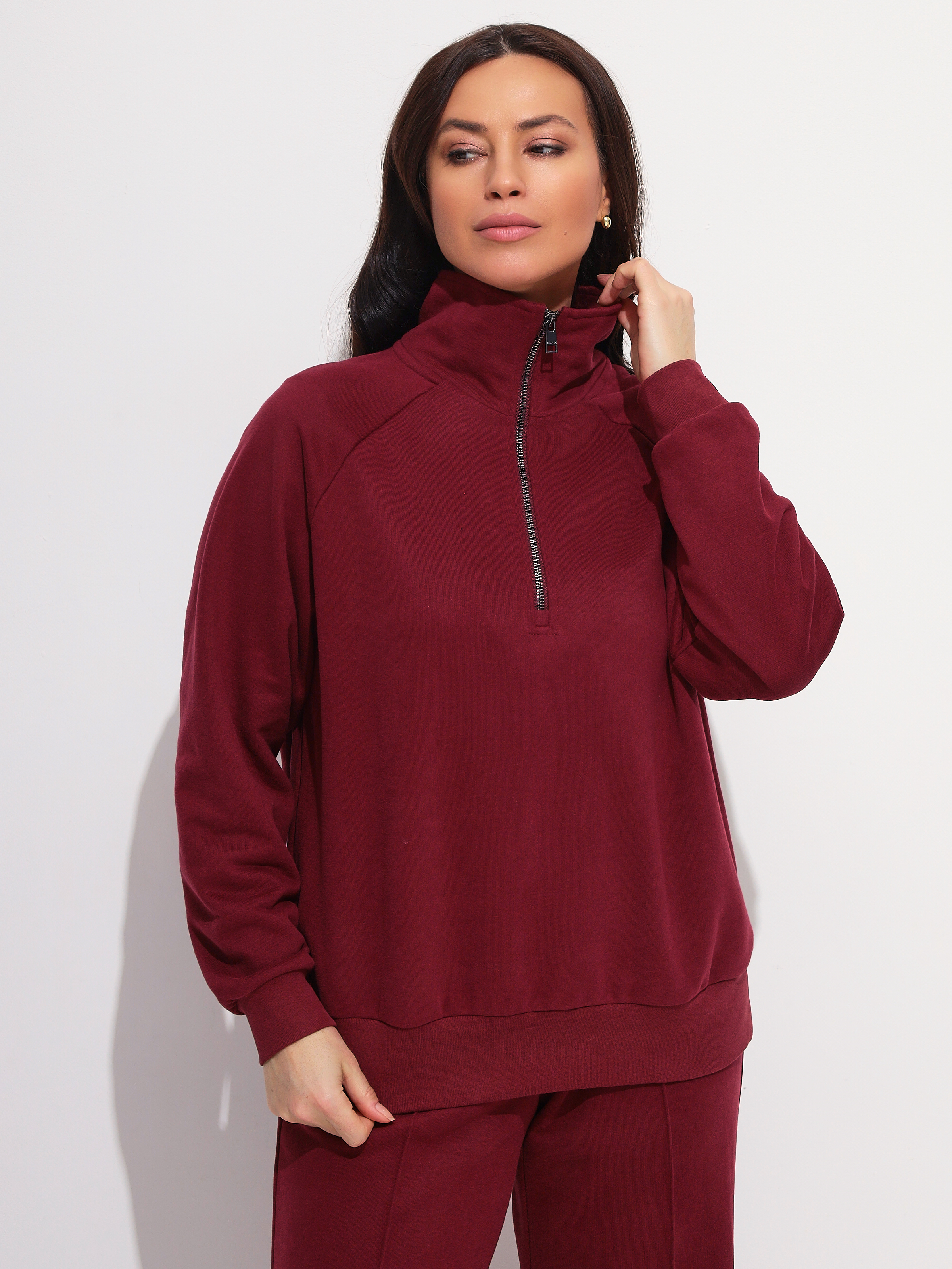 Джемпер (толстовка) трикотажный женский ДТМ148