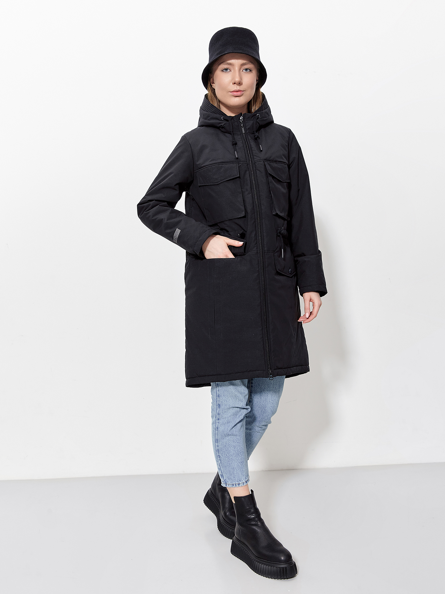 Пальто межсезонное женское TRF12-220