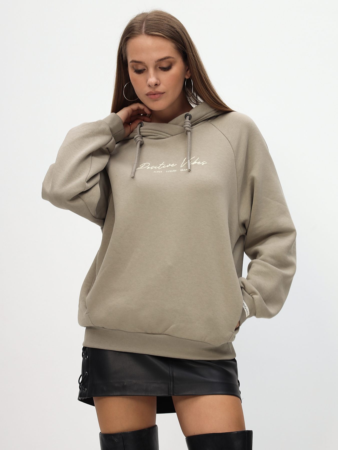 Джемпер (худи) трикотажный женский ДТМ130