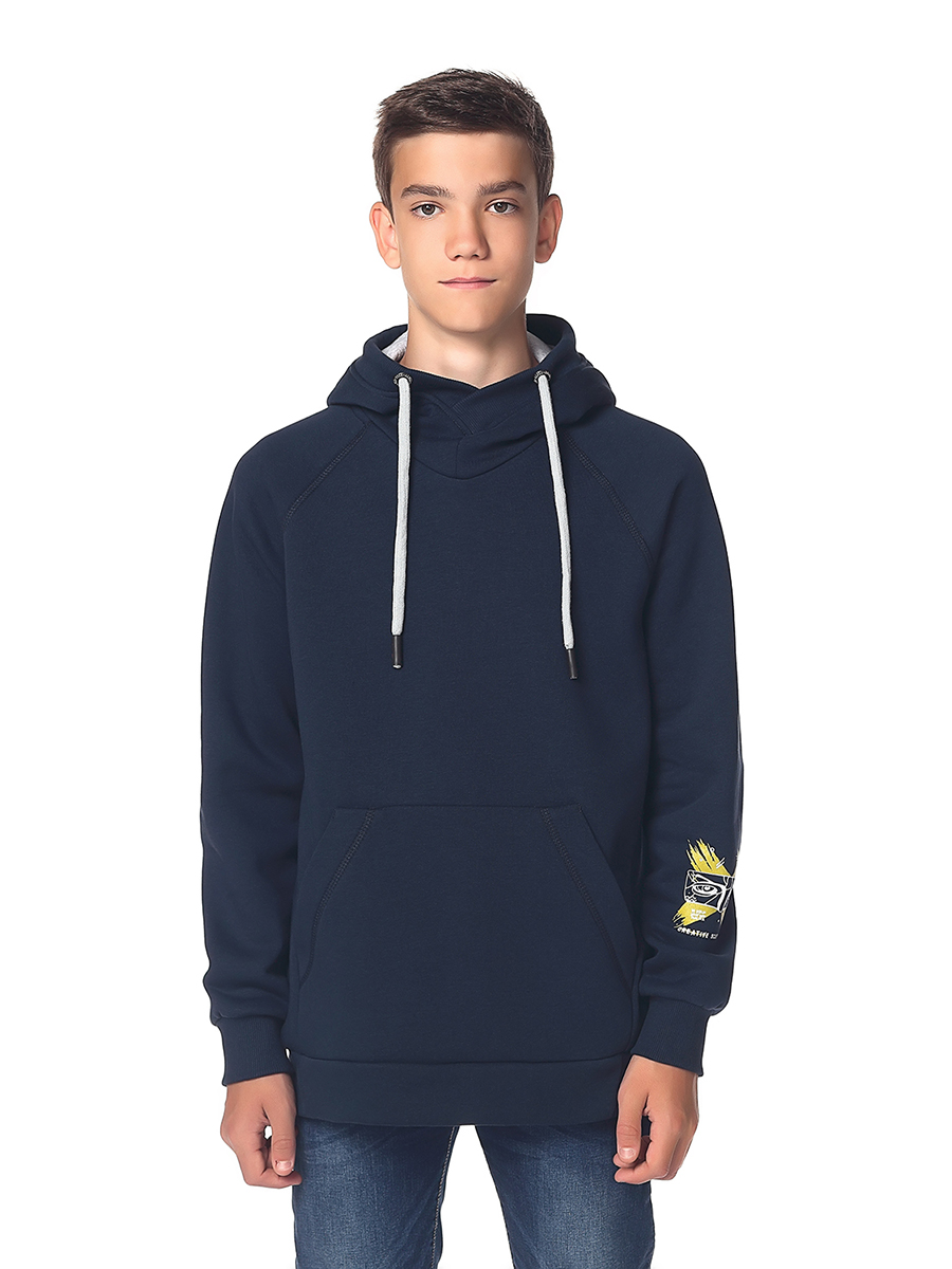 Толстовка (худи) трикотажная для мальчика ДТ053 10%