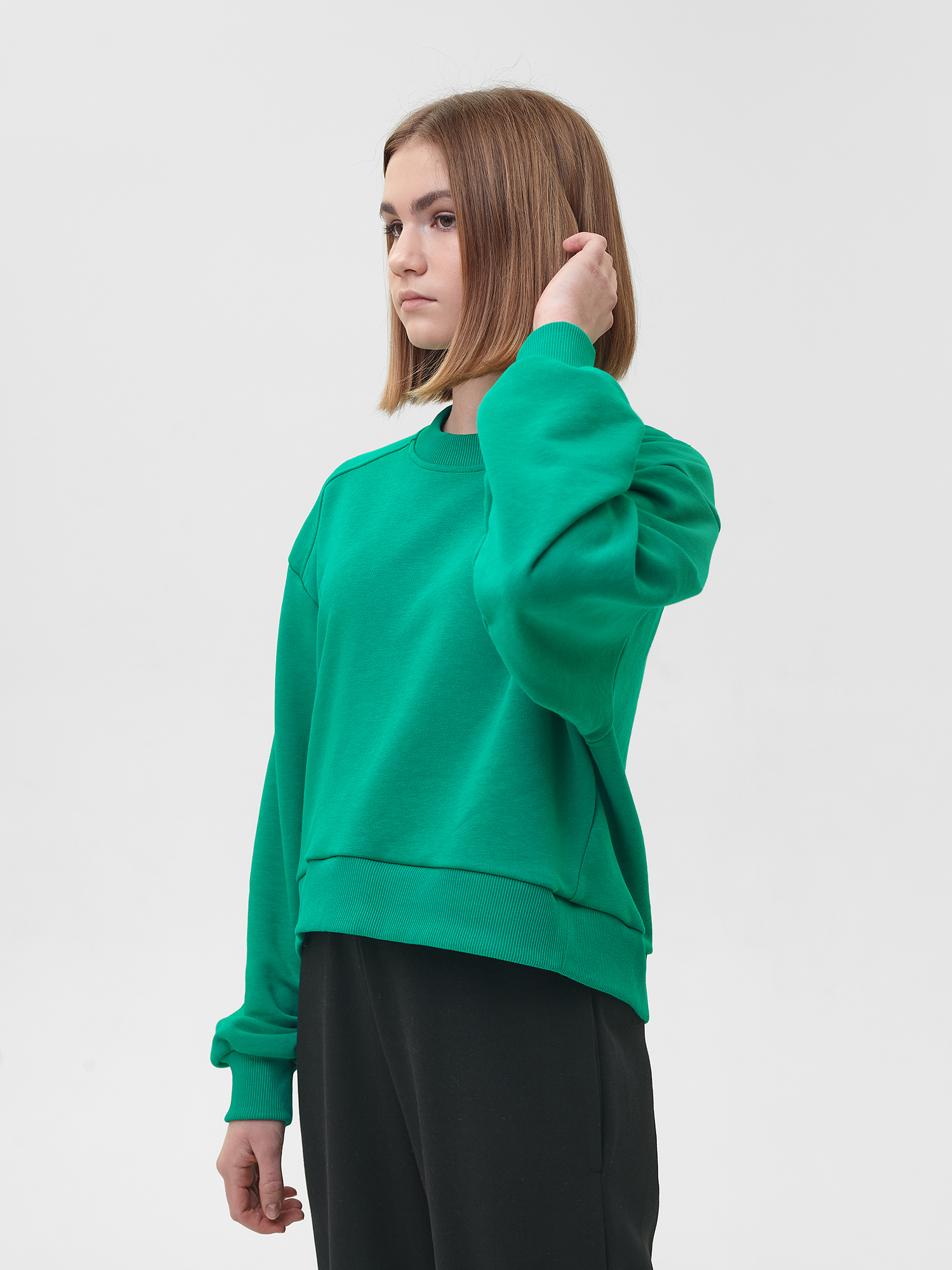 Толстовка (худи) трикотажная для девочки ДТ056 10%