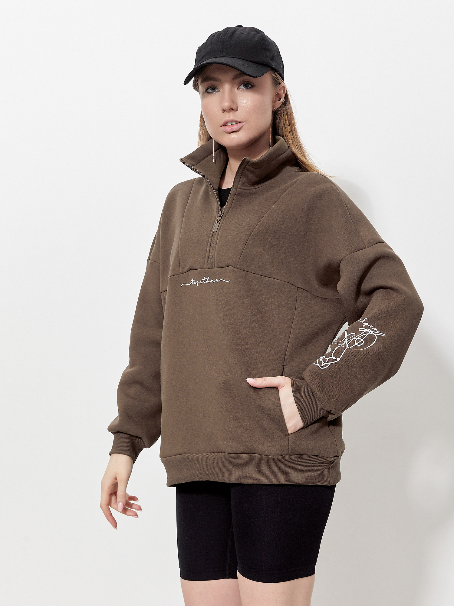 Толстовка трикотажная женская ДТМ076