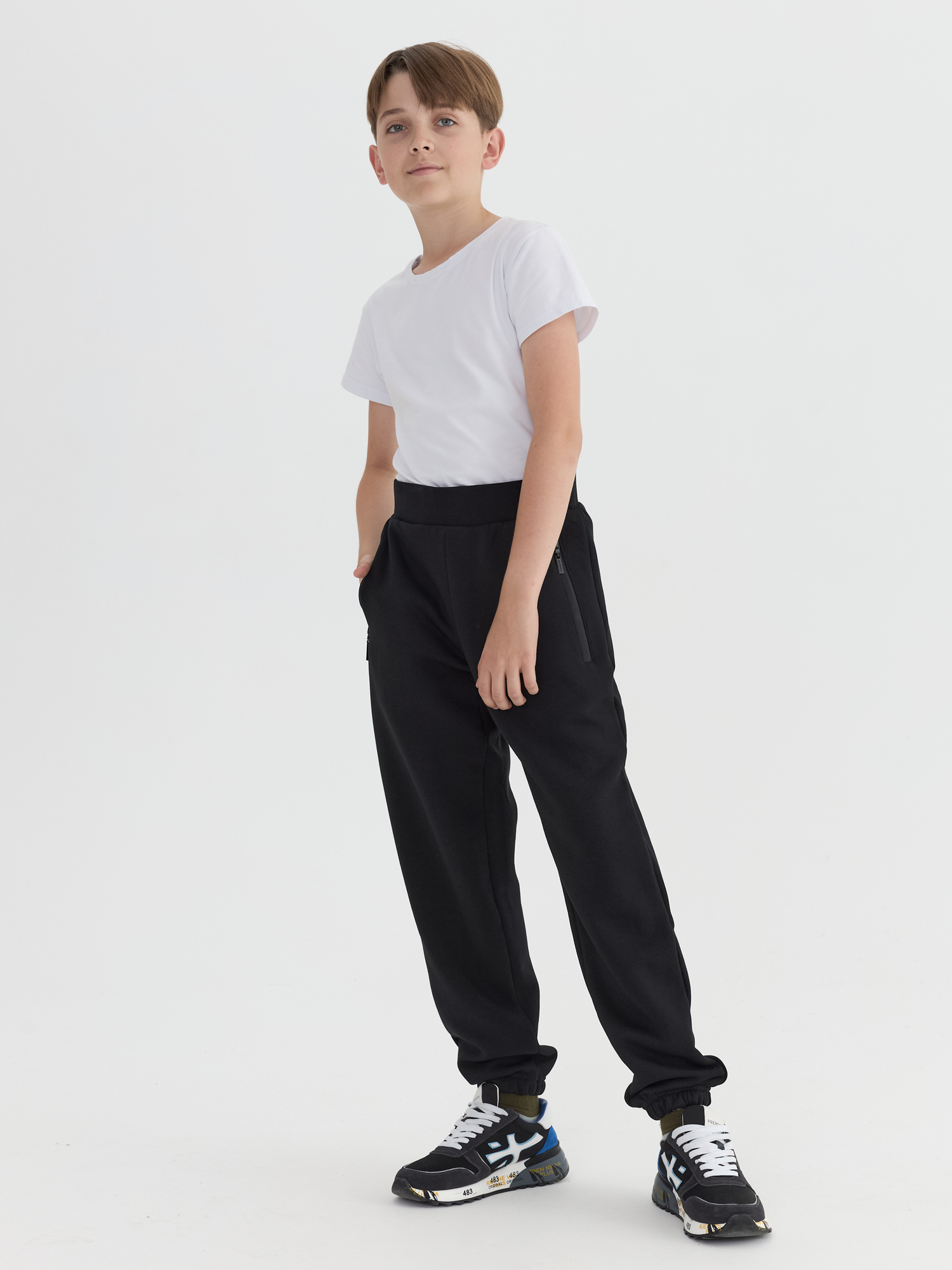 Брюки трикотажные для мальчика БТ171 20 %