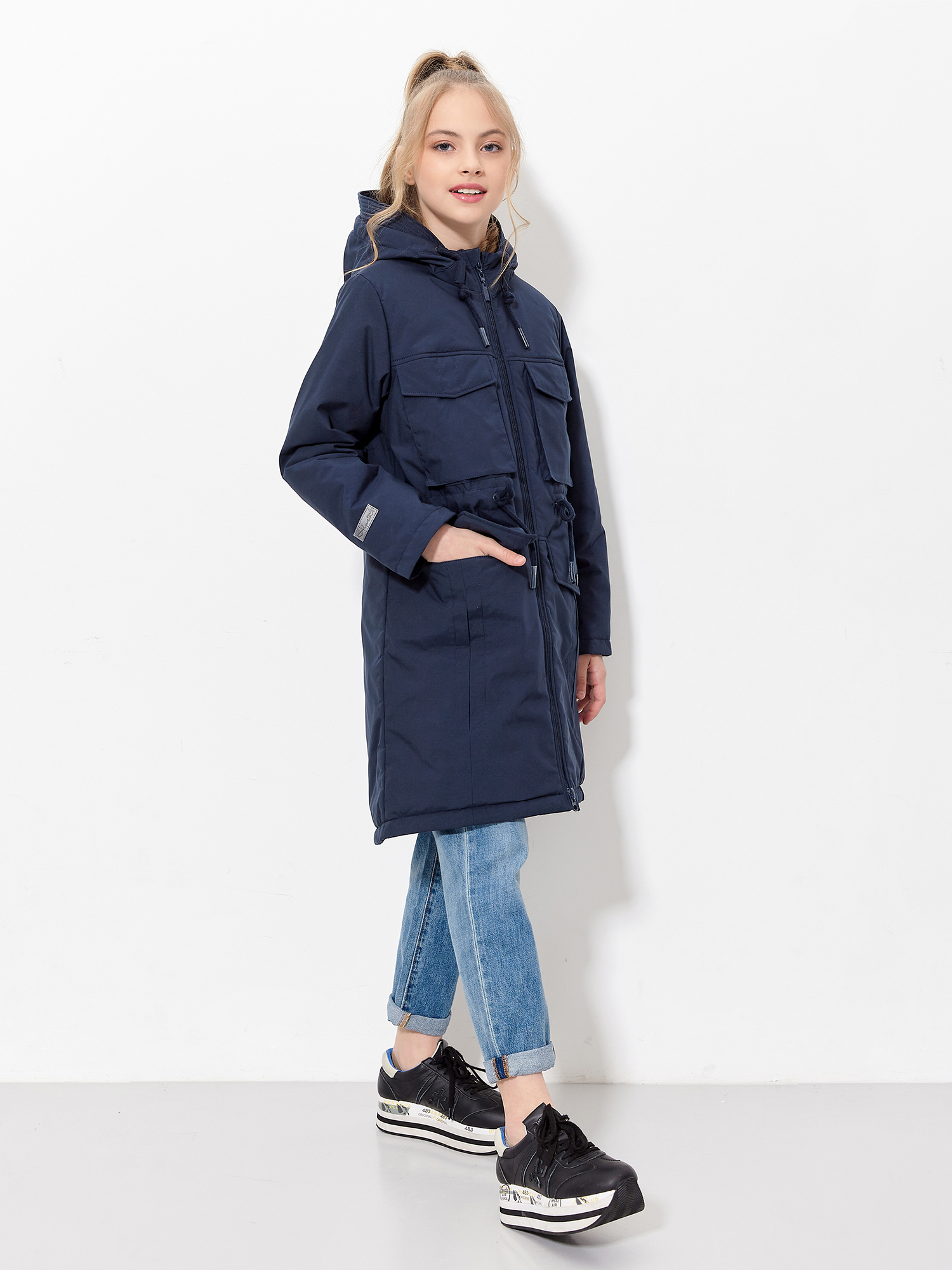 Пальто межсезонное для девочки ПД1220 10 %