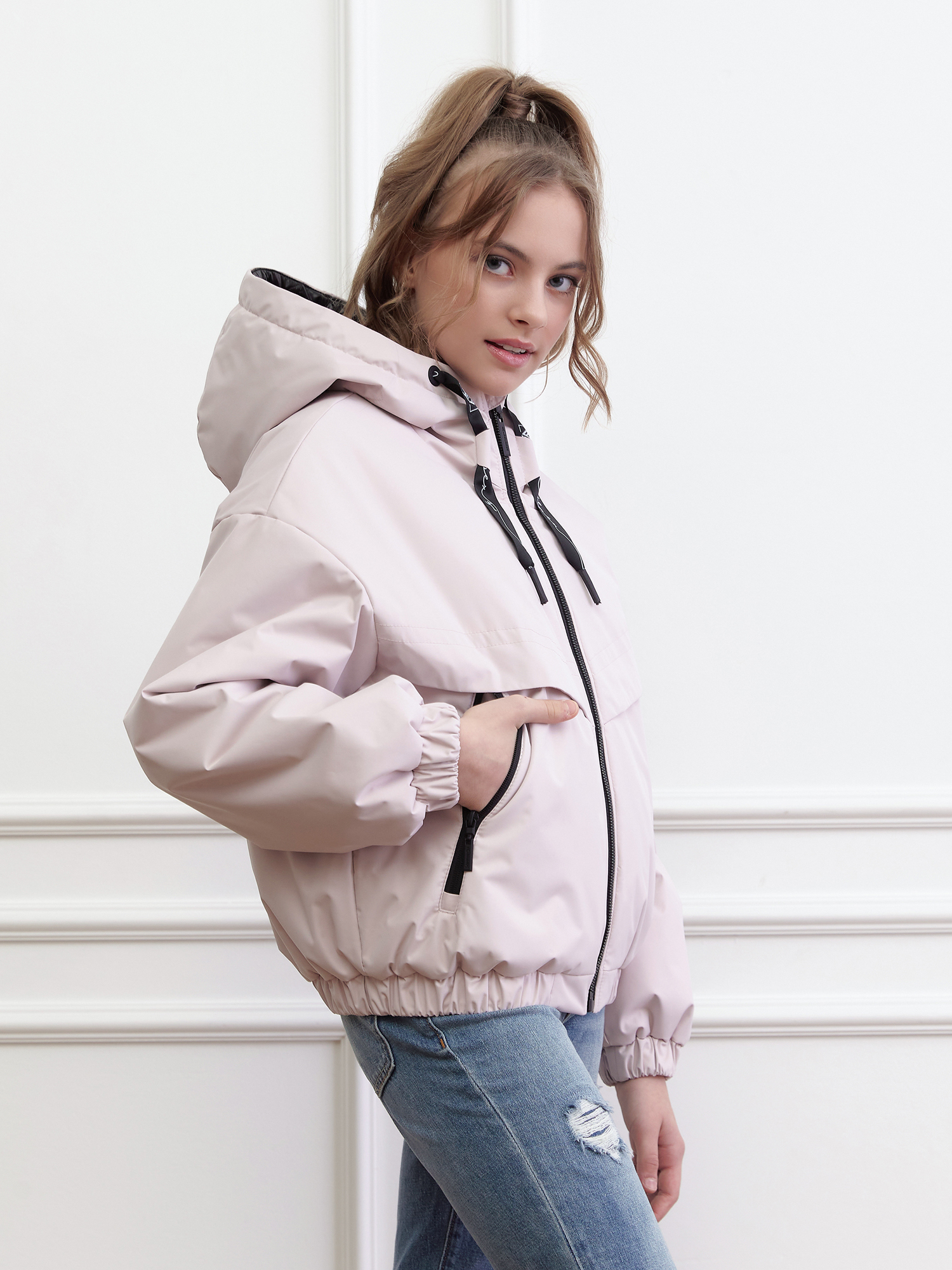 Куртка межсезонная для девочки КМ1226 10 %