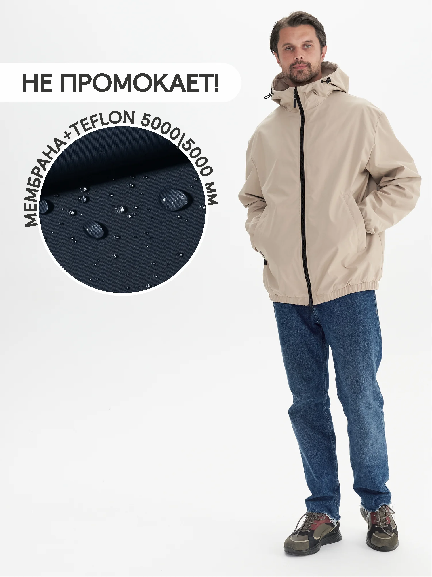 Куртка ветрозащитная мужская TRF14-307