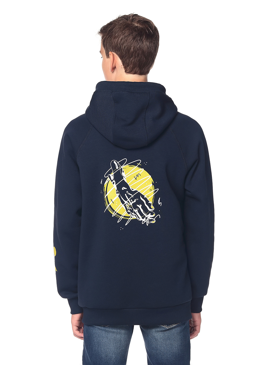 Толстовка (худи) трикотажная для мальчика ДТ053 10%