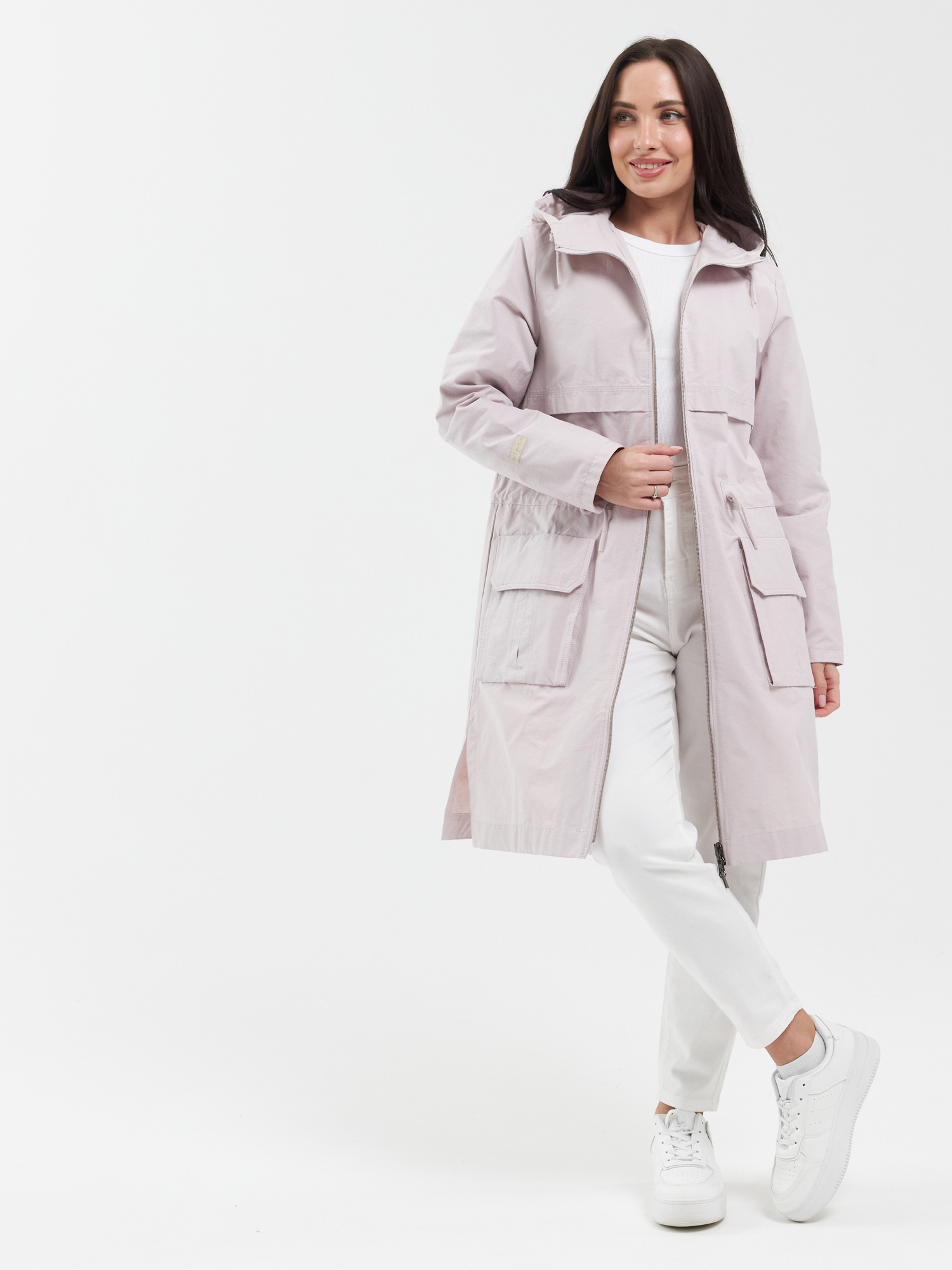 Плащ ветрозащитный женский TRF13-276