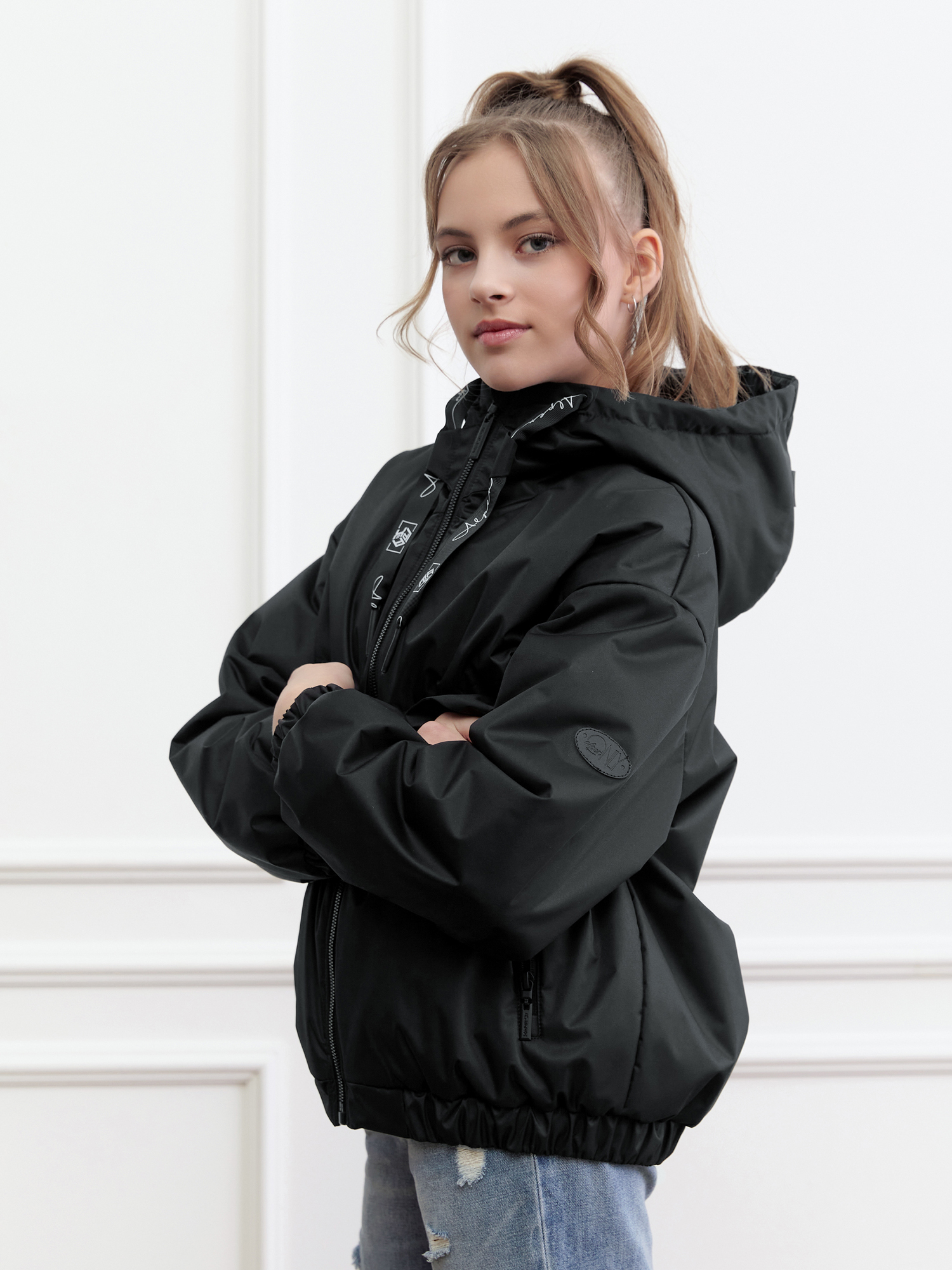 Куртка межсезонная для девочки КМ1226 10 %