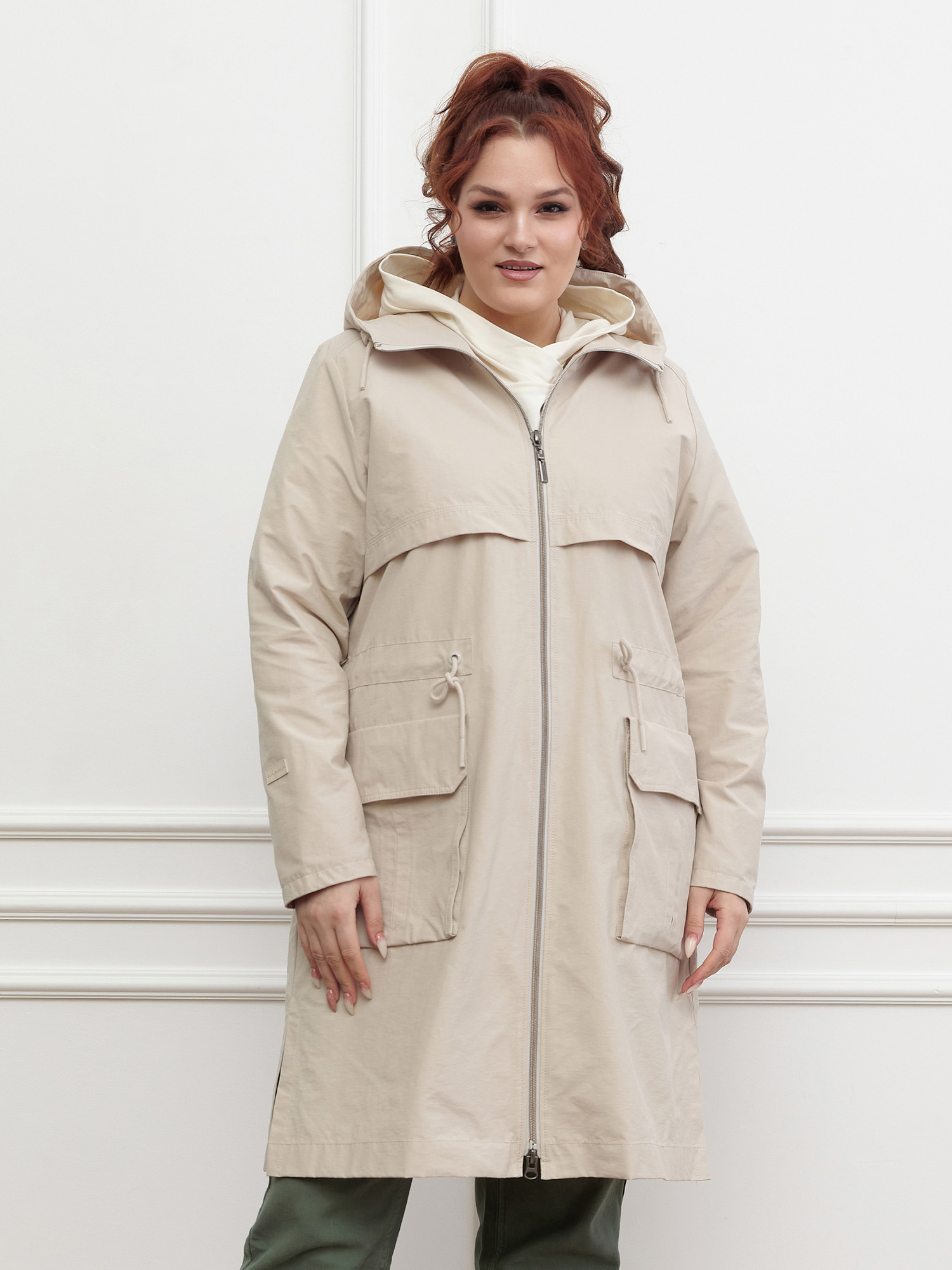 Плащ ветрозащитный женский TRF13-276