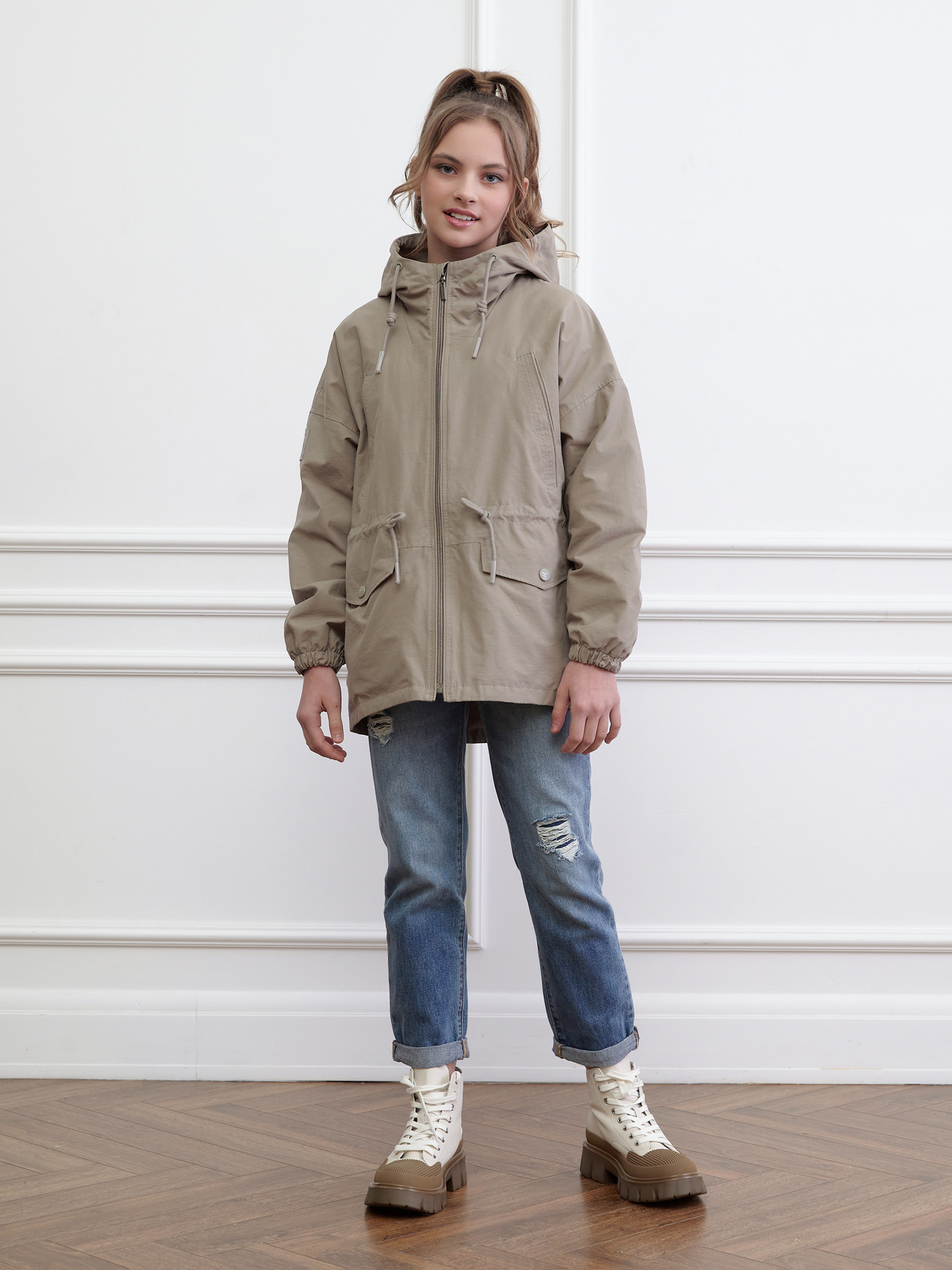 Куртка ветрозащитная для девочки КВ1274 20 %