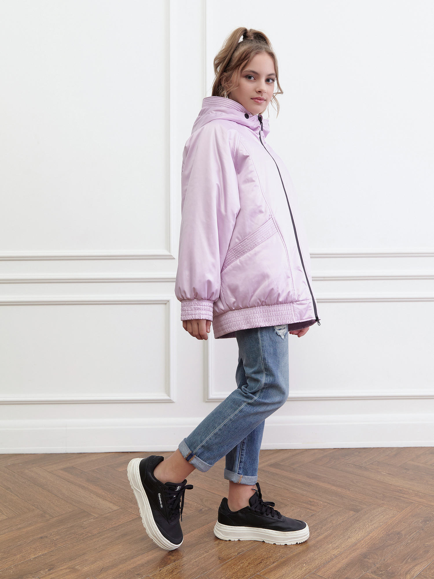 Куртка межсезонная для девочки КМ1268 10 %