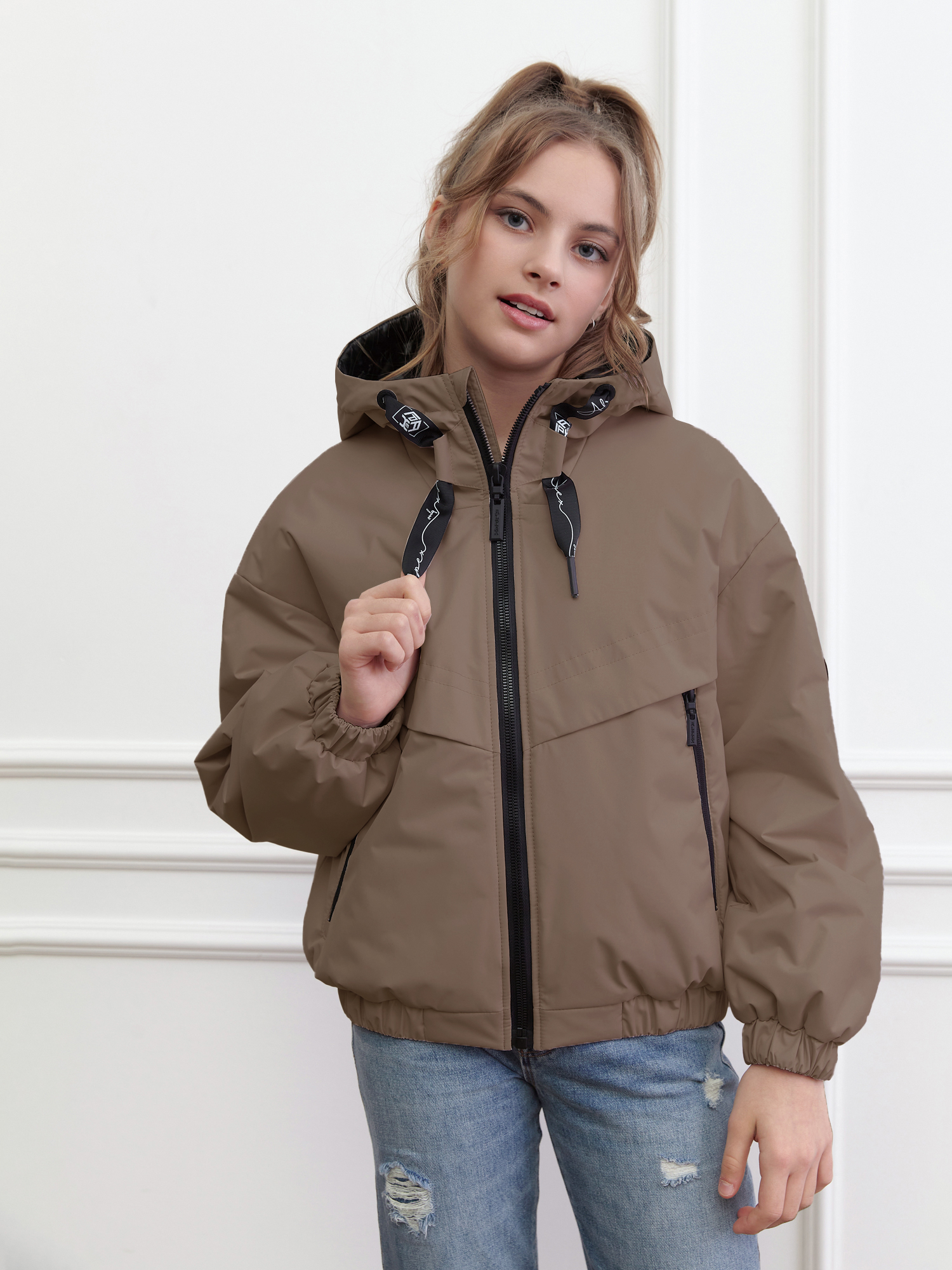 Куртка межсезонная для девочки КМ1226 10 %