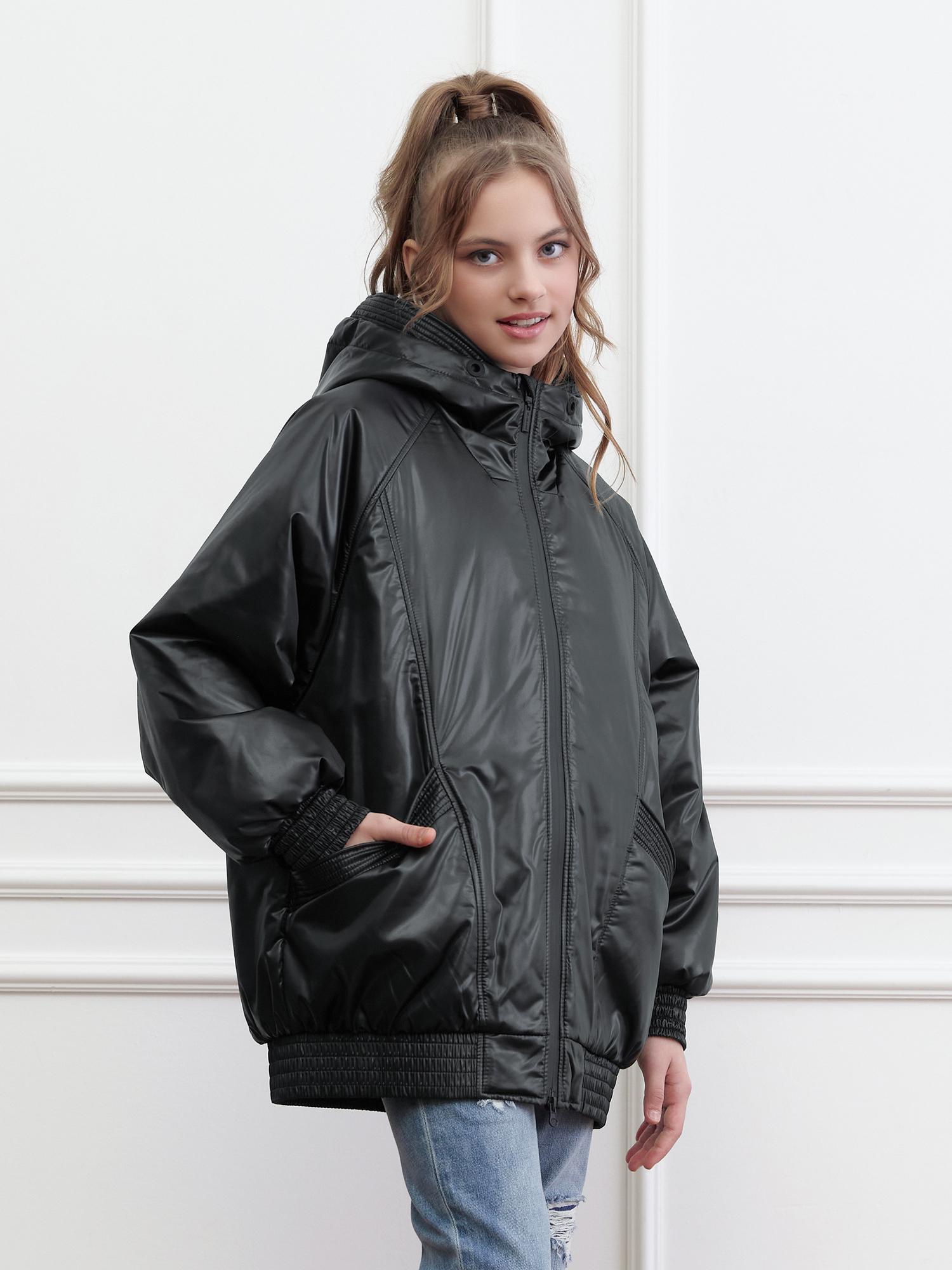 Куртка межсезонная для девочки КМ1268 10 %