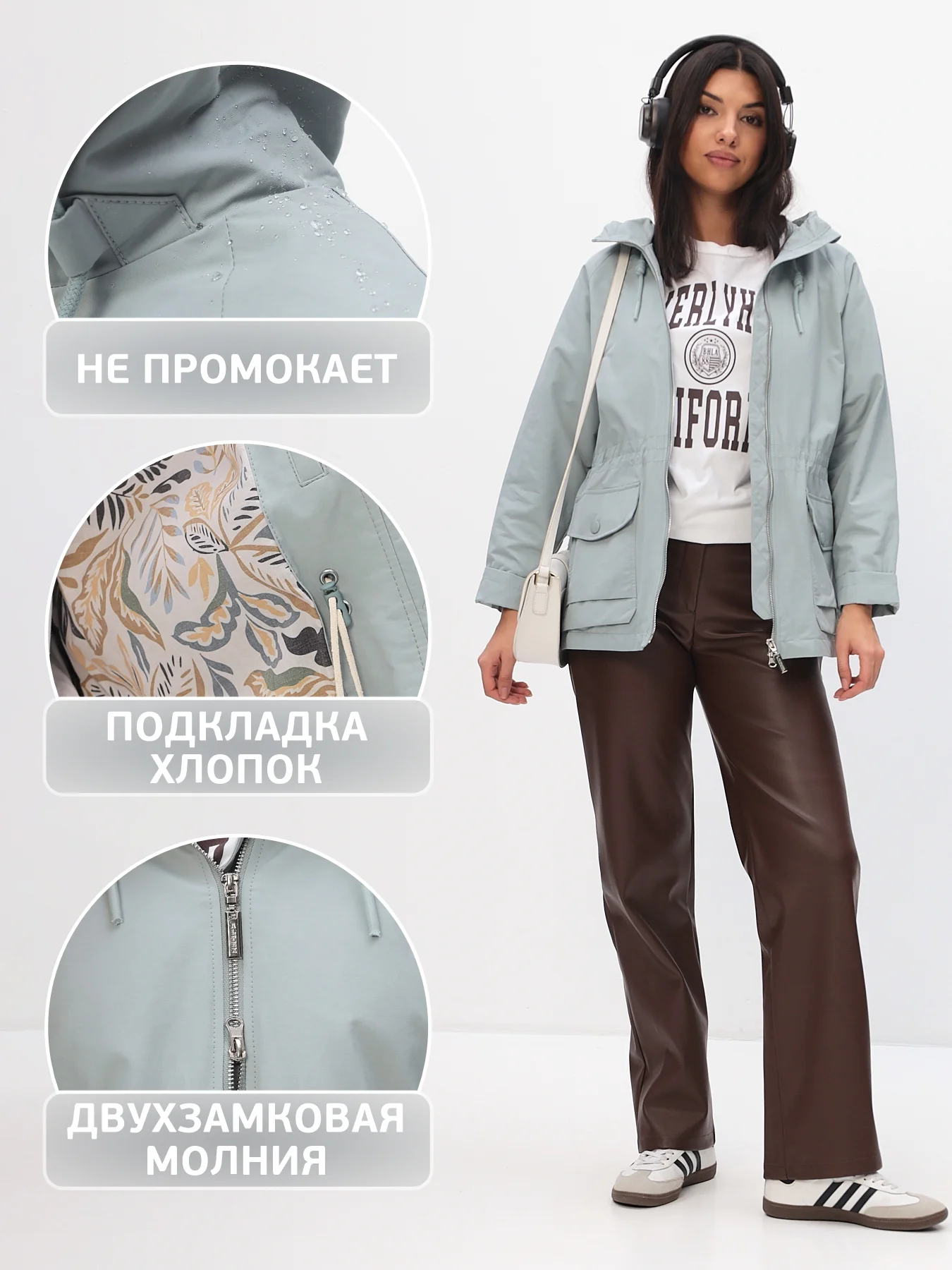 Куртка ветрозащитная женская TRF15-352
