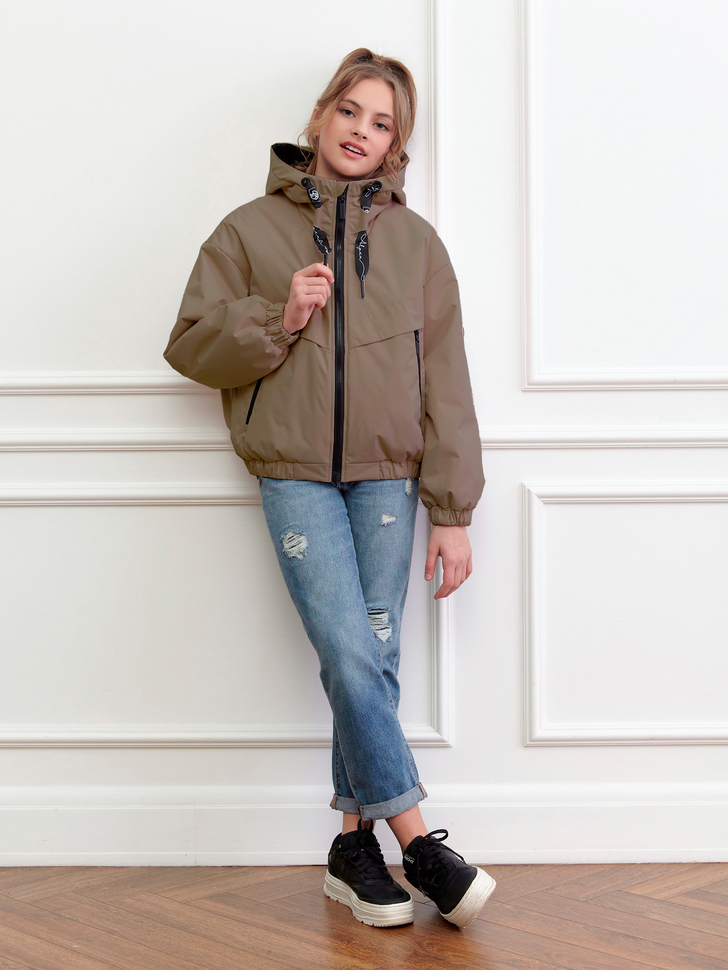 Куртка межсезонная для девочки КМ1226 10 %