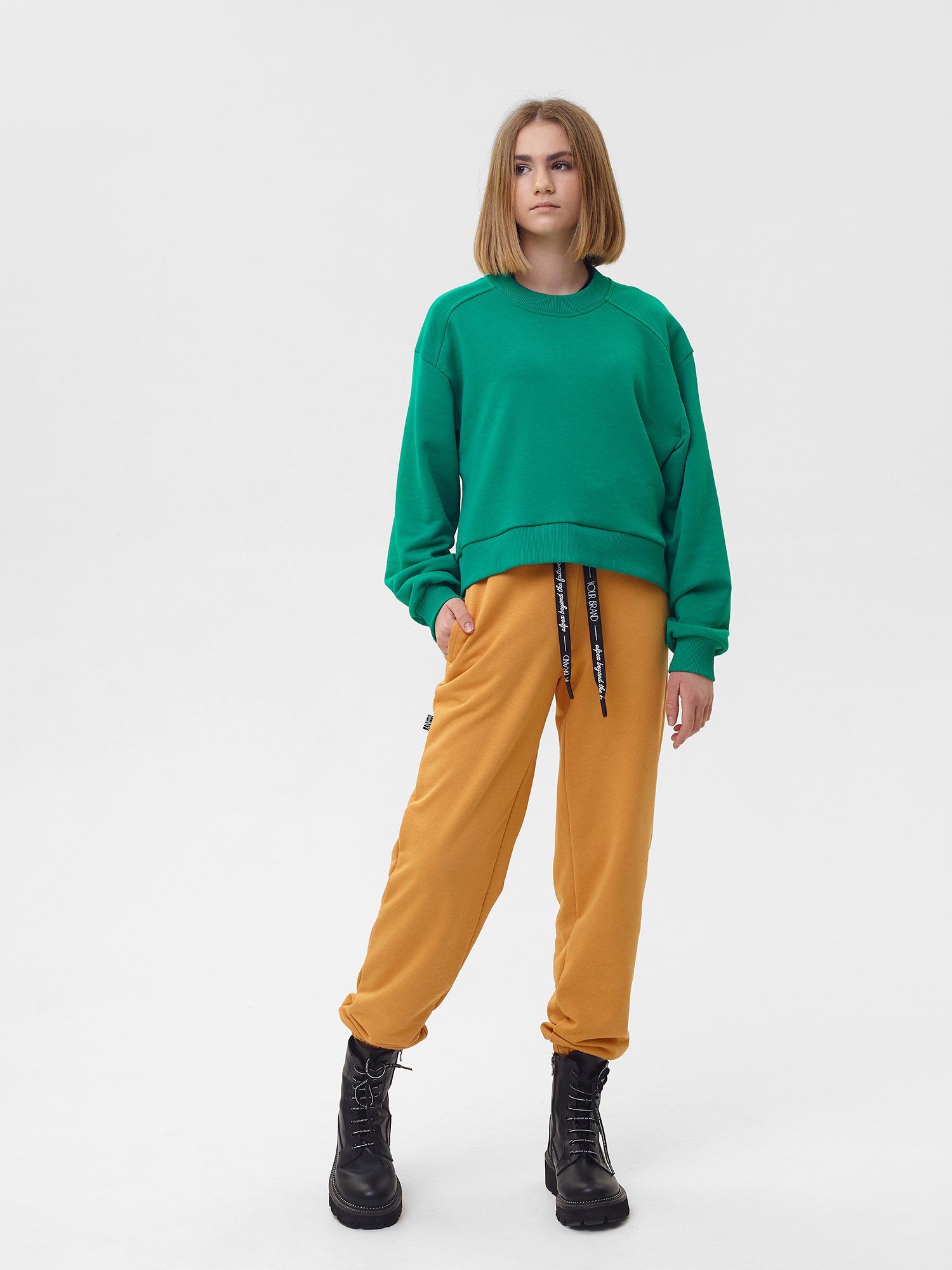 Толстовка (худи) трикотажная для девочки ДТ056 10%