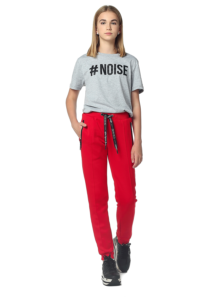 Брюки трикотажные для девочки БТ052 10%