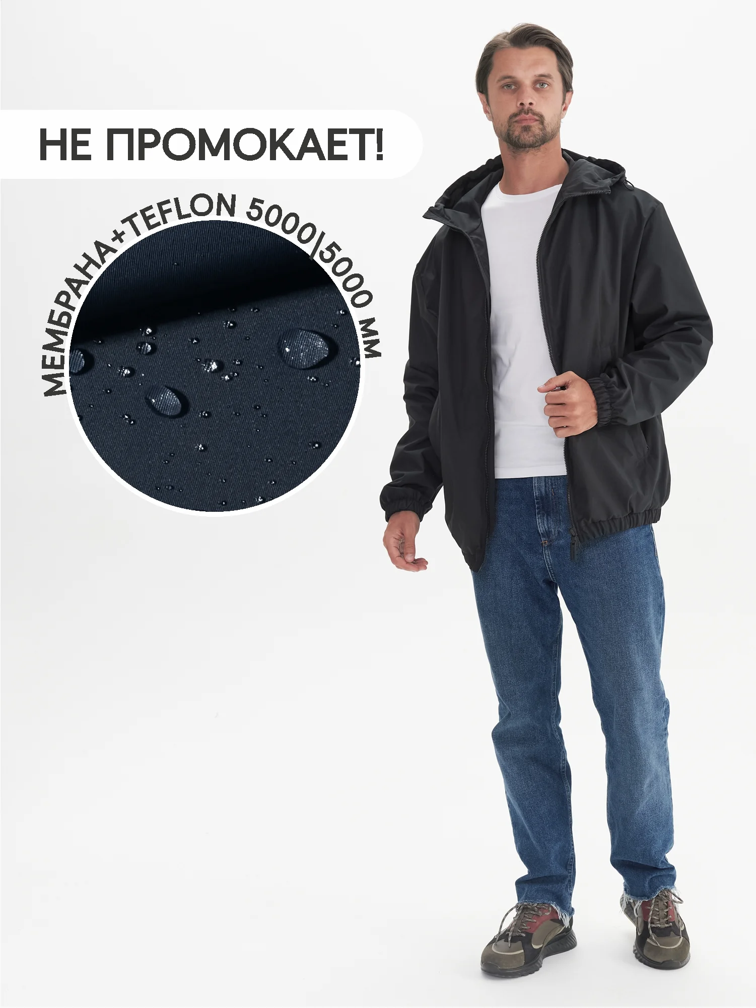 Куртка ветрозащитная мужская TRF14-307