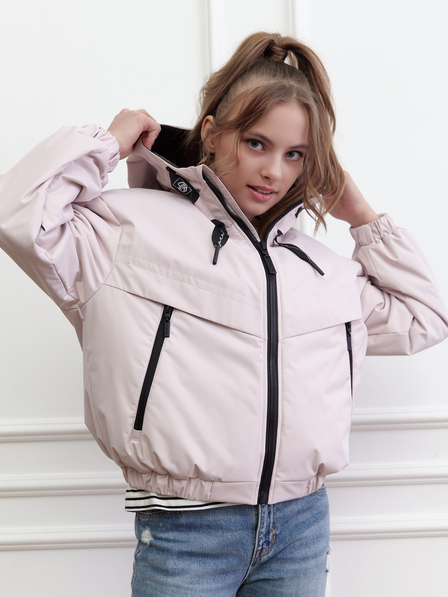 Куртка межсезонная для девочки КМ1226 10 %