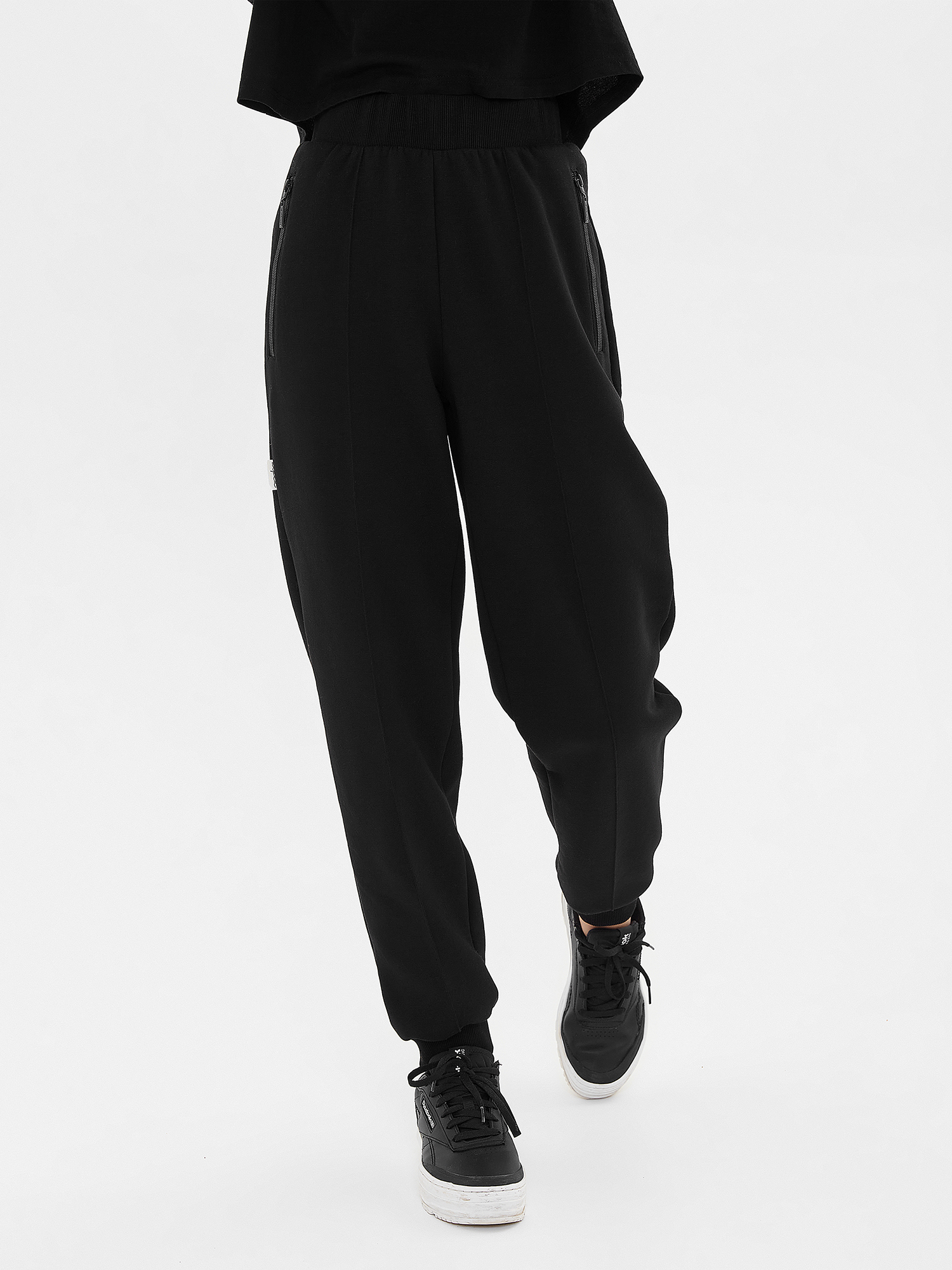 Брюки трикотажные для девочки БТ066 20 %