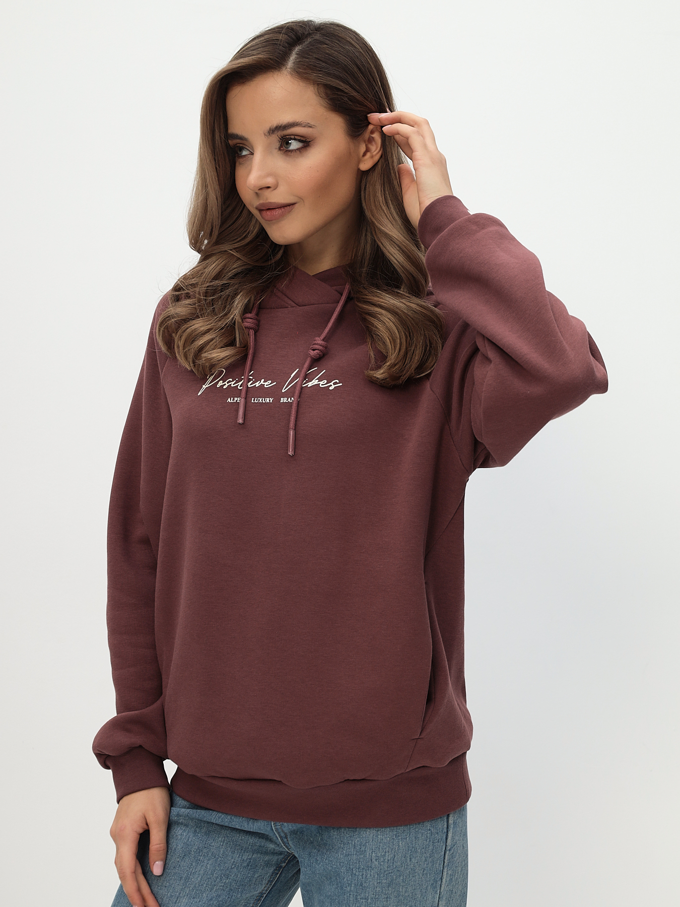 Джемпер (худи) трикотажный женский ДТМ130